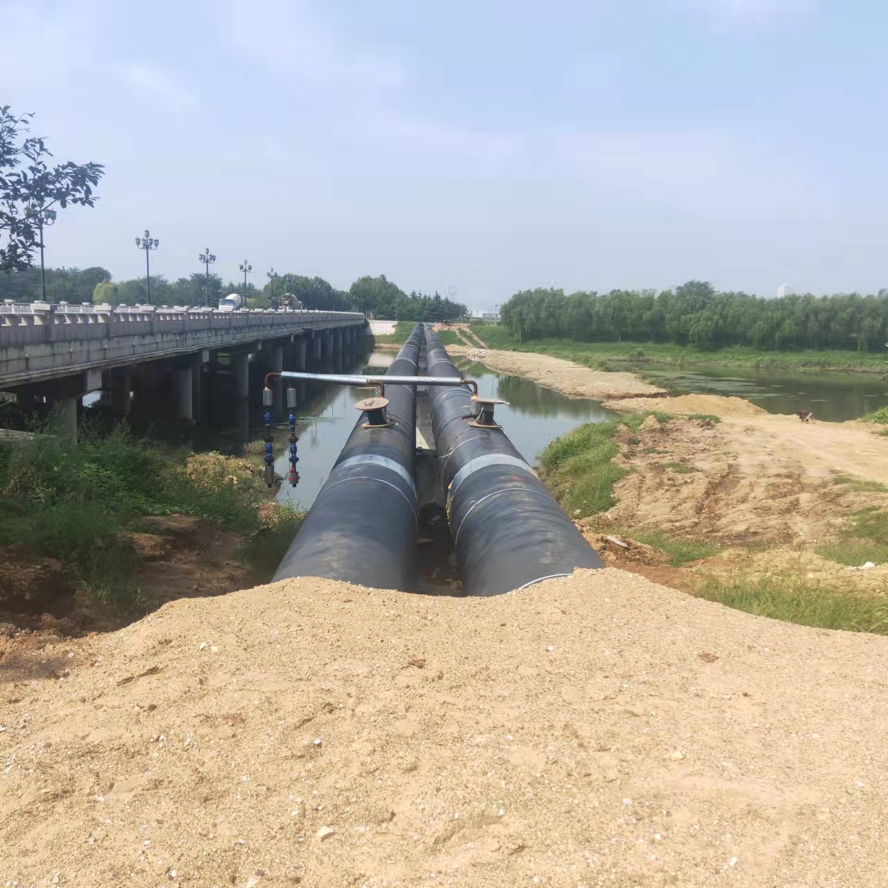 白银球墨铸铁输油管道清洗